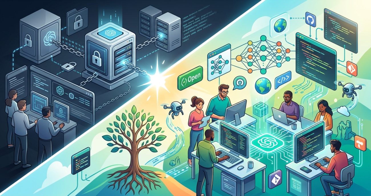 Masa Depan Open Source AI Mengapa Banyak Developer Mulai Tinggalkan Tools Proprietary di 2026