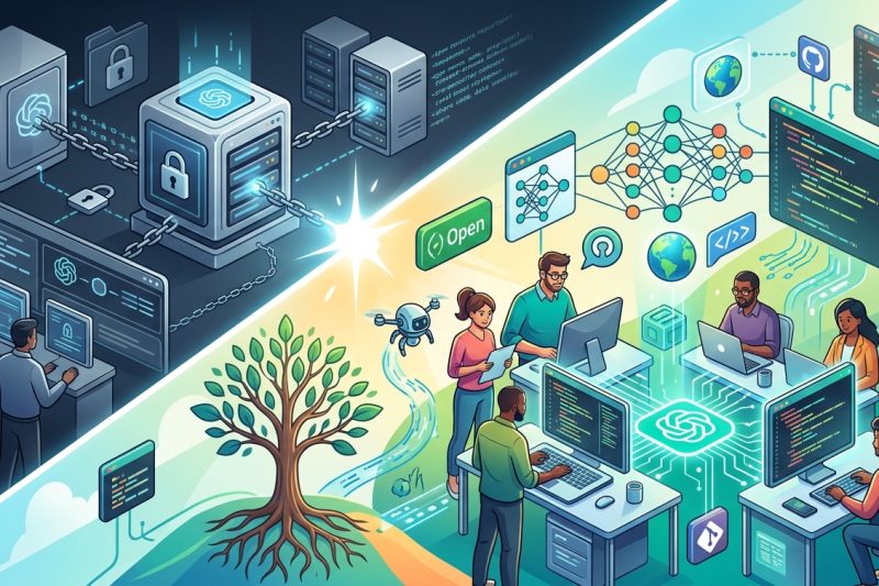 Masa Depan Open Source AI Mengapa Banyak Developer Mulai Tinggalkan Tools Proprietary di 2026